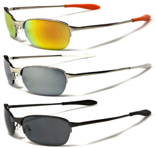 X-Loop Semi-Rimless Mirrored Sports Wrap Metal sunglasses x-loop 26_ec65145d-8c88-4e25-8ecd-5288d49f1588