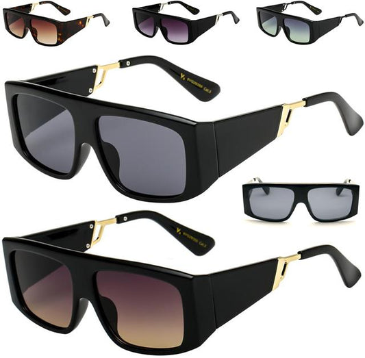 VG Designer Inspired Big Flat Top Wrap Square Sunglasses for women VG 29355