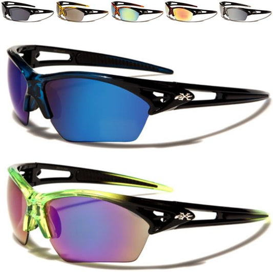 Golf Sports Semi-Rimless Sunglasses x-loop 532
