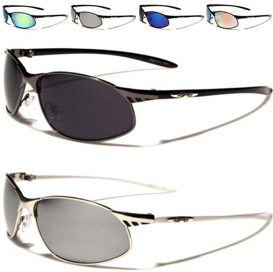 X-Loop Semi-Rimless Mirror Wrap Around Sports sunglasses x-loop 569_00a1a97e-ecfa-4668-b664-b5391511c3f7