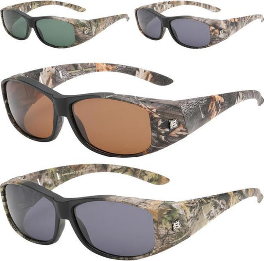 Unisex Camo Polarized Cover Over Fit Over your Glasses Sunglasses OTG Camouflage Fishing Barricade 603-camo_32433690-cfbf-41fa-a0ec-ebf502c90686