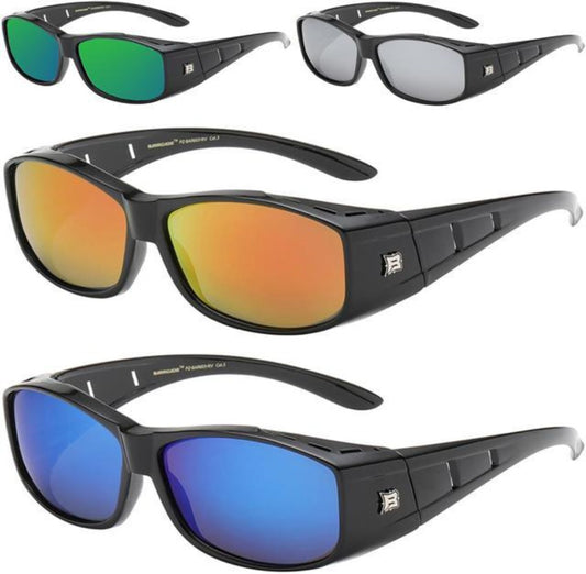 Unisex Polarized Cover Over Fit Over your Glasses Mirrored Sunglasses Polarised Barricade 603-rv_e26da681-6545-4ada-b4c4-daddbe5e929a