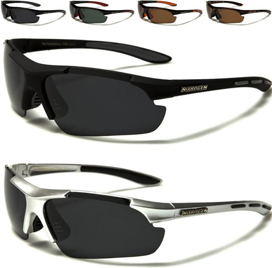 Semi-Rimless Nitrogen Fishing Polarised Golf Sunglasses Good for Driving Nitrogen 7046