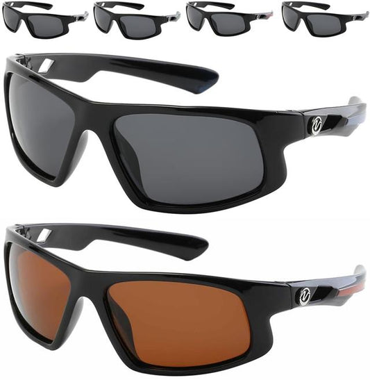 Nitrogen Polarised Big Sports Fishing Sunglasses Great for Driving Nitrogen 7057