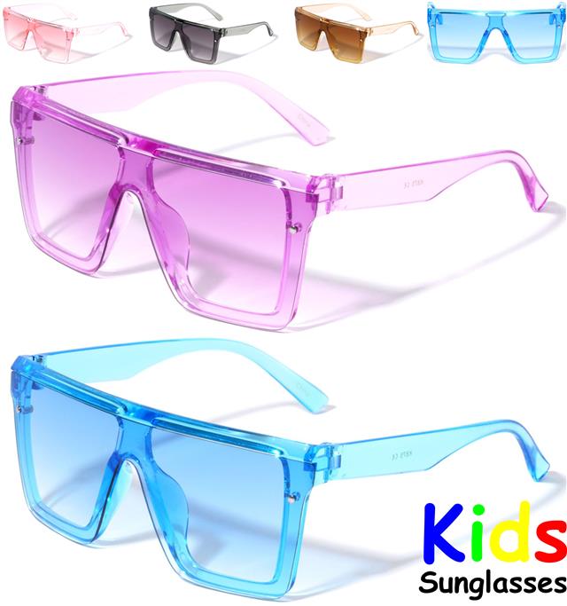 Girls Large Square Shield Sunglasses for Kids Unbranded 875