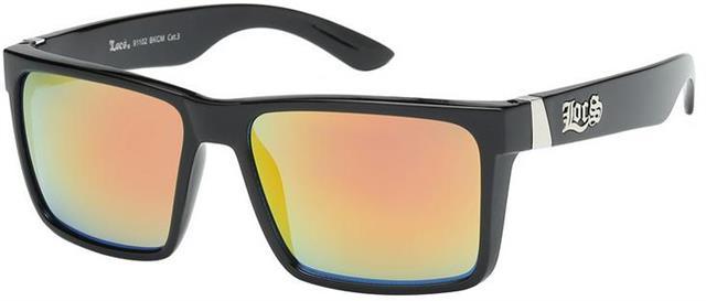 Oversized Designer Locs Black Square Mirrored Classic 80's Sunglasses for Men Gloss Black Orange Mirror Lens Locs Shades 8LOC91102BKCM4_2048x2048_42f7b605-8921-4aaf-a485-71638c028865