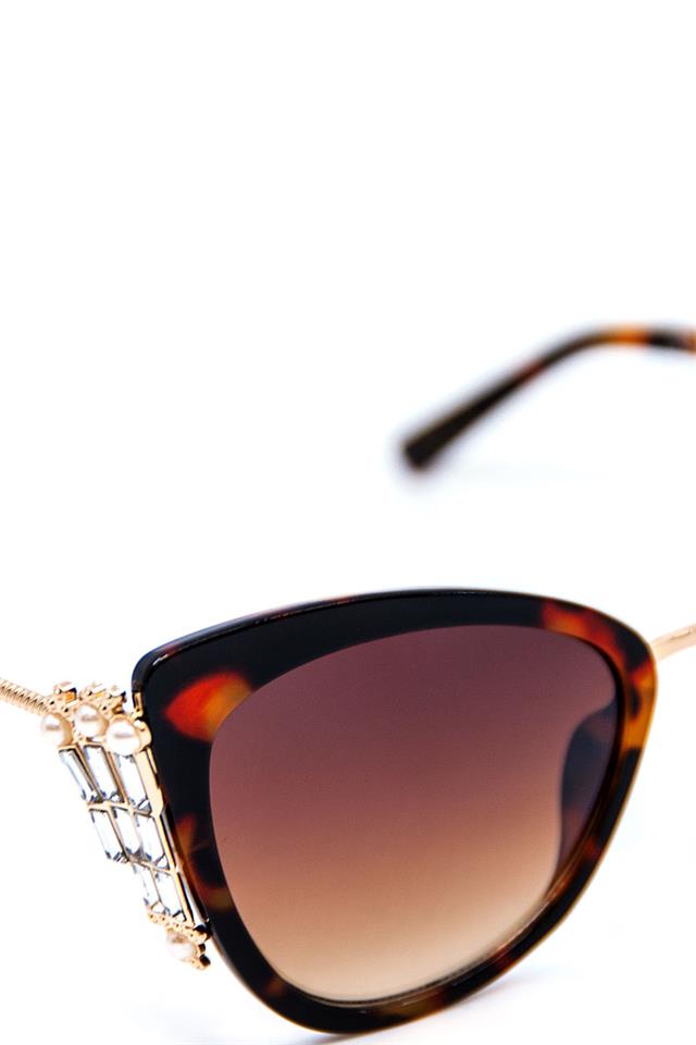 VG Classy Rhinestone Cat Eye Sunglasses for women VG 8RS1933-2