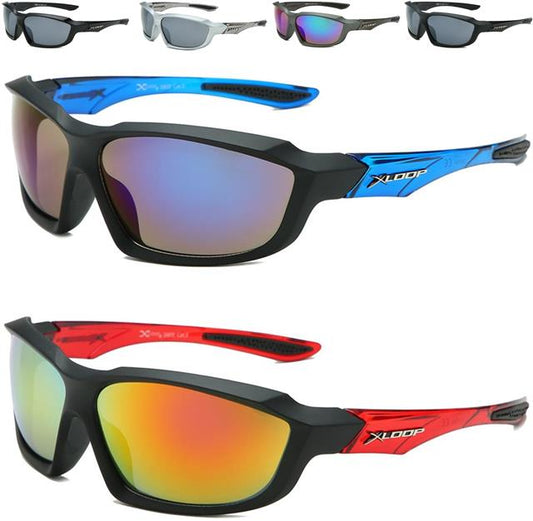 Men's Extreme sports Running Cycling Xloop Mirrored Sunglasses X-Loop 8X2602