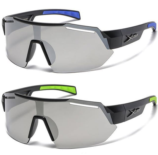 Men's Oversized sports Sunglasses Cycling Xloop Mirrored shades X-Loop 8X3628