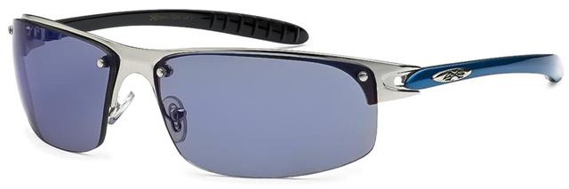 Xloop Semi-Rimless Sports Wrap Around Sunglasses x-loop 8XL13581