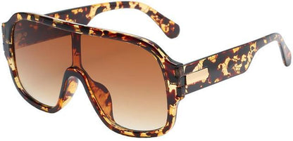 Hip Hop Celebrity Will Iam Style Inspired Sunglasses Leopard Brown Brown Gradient Lens Giselle 8gsl22375-4