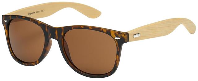 Men's Women's Wooden Bamboo Classic Mirror Retro Sunglasses Brown/Wooden Arm/Brown Lens Superior 8sup890014.1