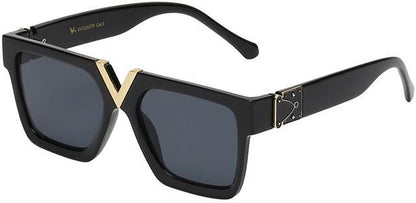 VG Designer V Bridge Classic Sunglasses for women Black Gold Smoke Lens VG 8vg29376-5_a60722a4-1abd-4bee-b129-480fc3fdf535