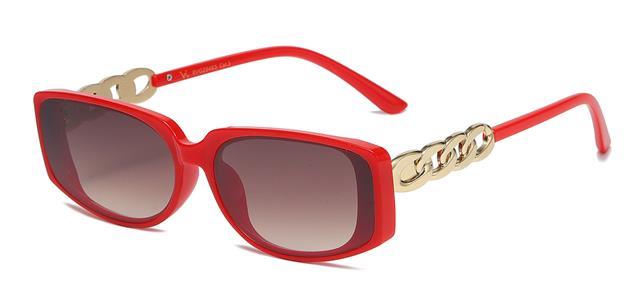 Oversized Narrow Womens Chunky Chain temple sunglasses UV400 Red Gold Gradient Brown Lens VG 8vg29463_3_1800x1800_475765a1-47e4-45d7-a89b-3768029b78d0