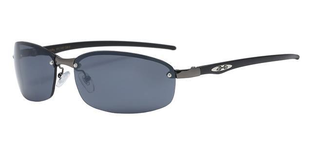 Men's Oval sports Semi-Rimless Xloop Mirrored Sunglasses Black Gunmetal Smoke Lens X-Loop 8xl1447-01_1800x1800_86afb16a-bd06-4ed8-947b-b61c1baaa2b7