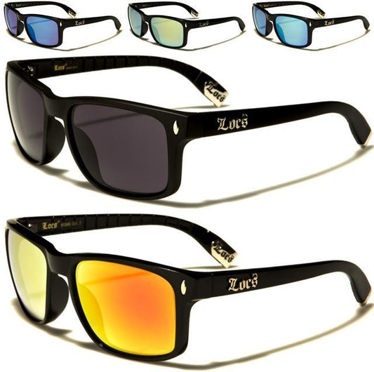 Designer Locs Black Classic Square Mirrored Sunglasses for Men Locs Shades 91045_3d1ca89f-8b96-4c92-a7d0-ed6904b8e364