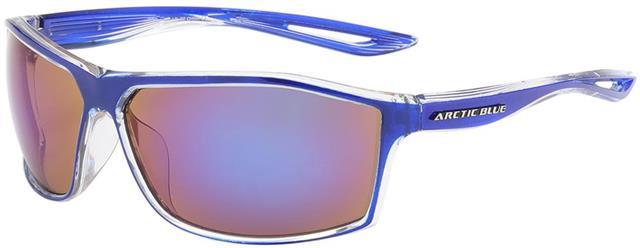 Arctic Blue Sport Sunglasses Anti-Glare Blue Mirrored Lens Protection Arctic Blue AB-50-3