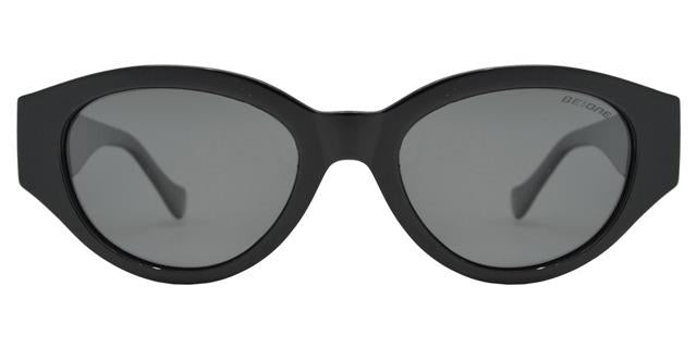 Polarised Women's BEONE Designer Oval Wrap Around Shades Sunglasses UV400 BeOne B1PL-3946g