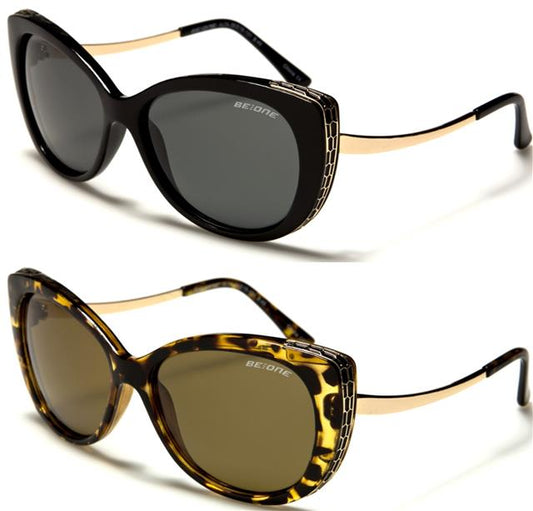 Polarised Elegant Cat Eye Womens Sunglasses BeOne B1PL-ALTA