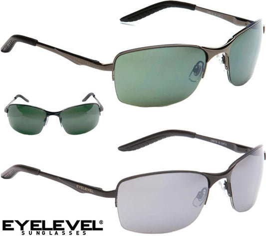 Eyelevel Wrap Around Metal Sport Sunglasses UV400 Men's Women's Unisex Eyelevel CRETEa