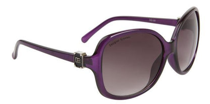 DE Designer Butterfly Women's sunglasses UV400 DE DE150d Purple Smoke Gradient Lens