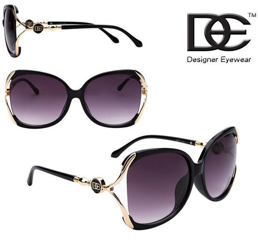 DE Designer Oversized Butterfly womens sunglasses UV400 DE DE5100__32650.1511290628
