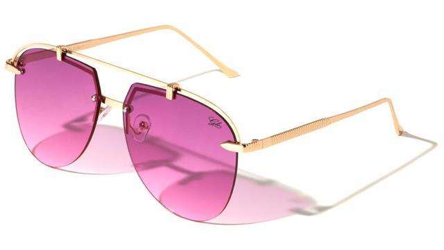 Rimless Pilot Sunglasses With Two Tone Coloured Lenses Gold Purple Lens Unbranded GLO-M217-glo-metal-fashion-sunglasses-04_900x_e37d2cc6-47d3-4343-a137-9e7daa6c9179