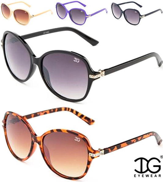 IG Womens Retro Vintage Round Butterfly Sunglasses Polarized Lens IG Eyewear IG146D
