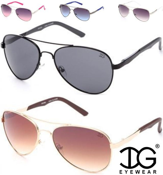 IG Men's Vintage Teardrop Shape Pilot 80's Sunglasses IG Eyewear IG9426M