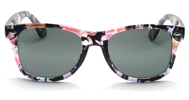 Floral Flower Print Classic Sunglasses for women Retro Optix IMG_5153