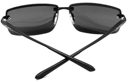 X-Loop Metal Polarised Rimless Driving Fishing sunglasses X-Loop IMG_5382