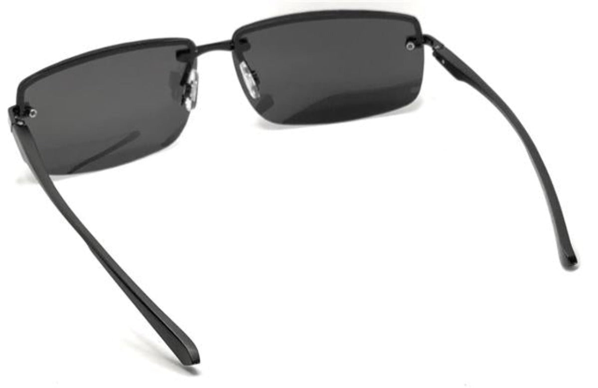 X-Loop Metal Polarised Rimless Driving Fishing sunglasses X-Loop IMG_5383