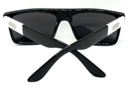 Designer Locs Black Flat Top Classic Sunglasses for Men Locs Shades IMG_5419
