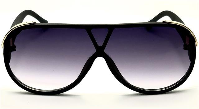 Oversized One Piece Lens Pilot Sunglasses For Men Manhattan IMG_5481