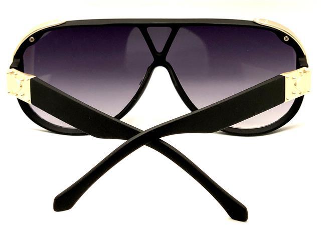 Oversized One Piece Lens Pilot Sunglasses For Men Manhattan IMG_5482