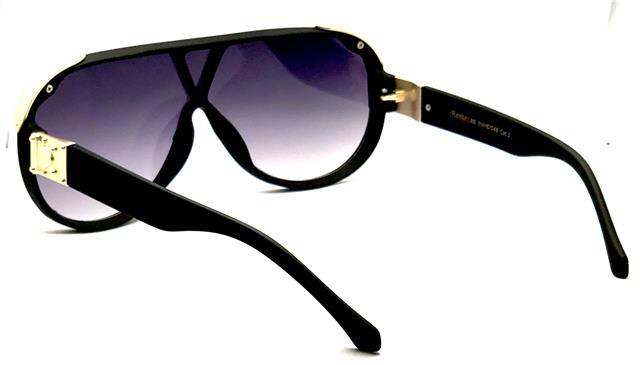 Oversized One Piece Lens Pilot Sunglasses For Men Manhattan IMG_5484