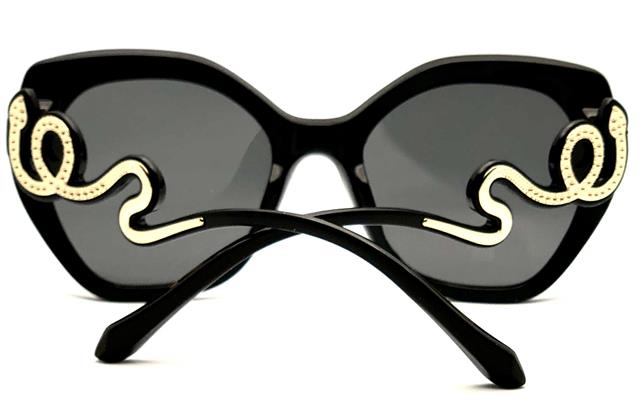 VG Oversized Butterfly Snake Sunglasses for women VG IMG_5523