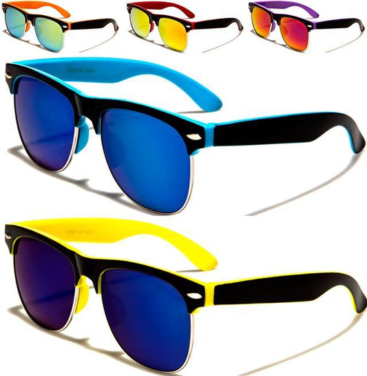 Children's Unisex Mirrored Half Rim Sunglasses for Kids Unbranded K-1125-CM_2fa78fb8-8ded-4716-a54b-1af667e55766