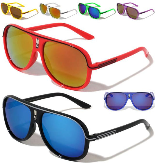 Children's Unisex Mirrored Pilot style Sunglasses for Boy's and Girl's Unbranded K795-CM