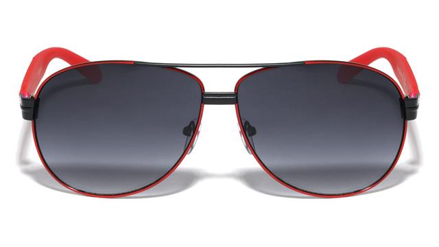 Retro Pilot Sunglasses Designer Khan for Men Khan KN-M3935-metal-tire-marks-temple-pattern-aviators-sunglasses-01_04a10e55-9a4f-4272-ac34-c7a97c7b7876