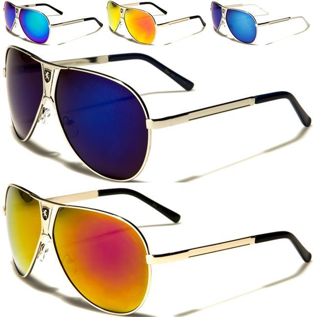 Emblem Eyewear - Aviator Sunglasses Vintage Mirror Lens New Men Women  Fashion Frame Retro Pilot - Walmart.com