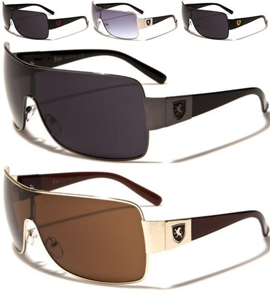 Designer Retro Flat Top Shield Wrap Sunglasses for Men Khan KN3310_1d6ae9f7-ba96-4f12-a2c0-c7014c977fdc