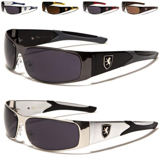 Khan Polarized sports wrap around Shield Sunglasses for Men Khan KN3727POL