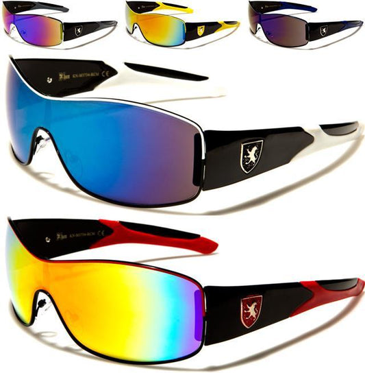 Rainbow Mirror Wrap Around Designer Sunglasses for Men Khan KN3734CM_f39cf645-5f5c-4f1c-b37d-fd6df00333ce