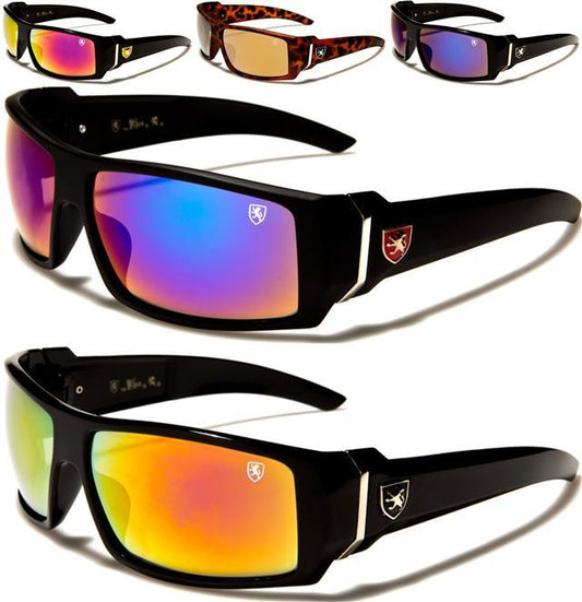 Khan Mirrored Sports Wrap around Sunglasses Unisex Khan KN7005CM_d49013c8-1885-41f0-bbab-20a809ec4949