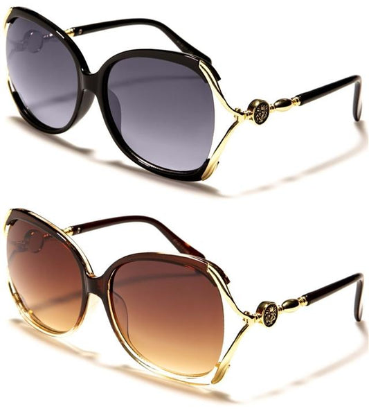Kleo Large Hybrid Butterfly Sunglasses for Women Kleo LH-P4018