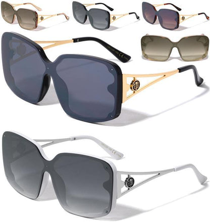 Stunning Oversized women's Shield Kleo Sunglasses UV400 Kleo LH-P4041