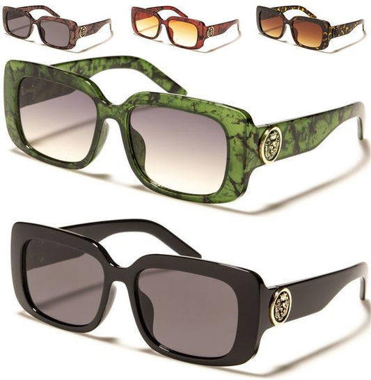 Kleo Women's large thick rim chunky frame Sunglasses UV400 Kleo LH-P4048