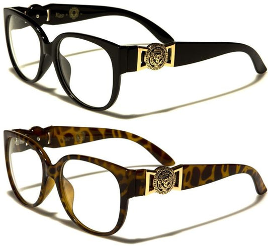 Kleo Designer Inspired Clear Len Geek Classic sunglasses Kleo LH5356-CLR