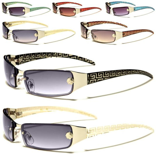 Small Designer Kleo Inspired Wrap Sunglasses For Women Kleo M3423LH